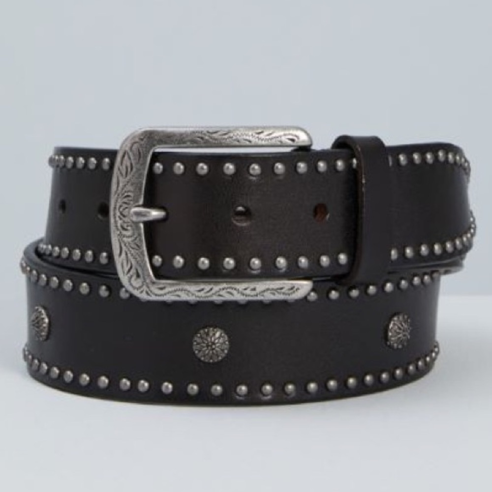 SOLD OUT! NWT Weekend Max Mara Genuine Leather Belt with Studs Size: Various - Picture 1 of 16